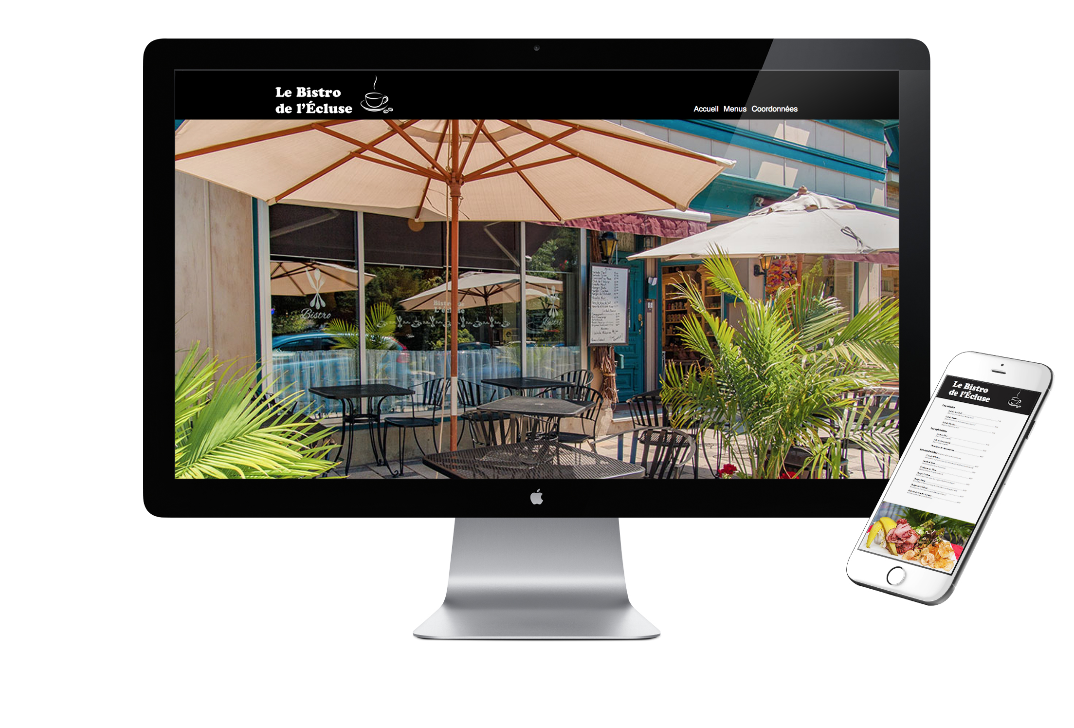 Site web pour restaurants, auberges et hôtels